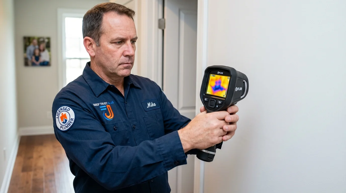 Thermal imaging leak detection by Johns Plumbing LLC in Buckeye